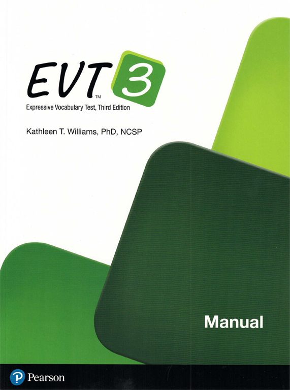 EVT-3 - Expressive Vocabulary Test, Third Edition (image for) EVT-3 - Expressive Vocabulary Test, Third Edition