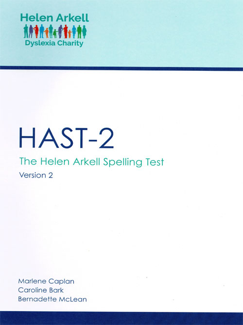 HAST 2 - Helen Arkell Spelling Test – Word Spelling Test (image for) HAST 2 - Helen Arkell Spelling Test – Word Spelling Test